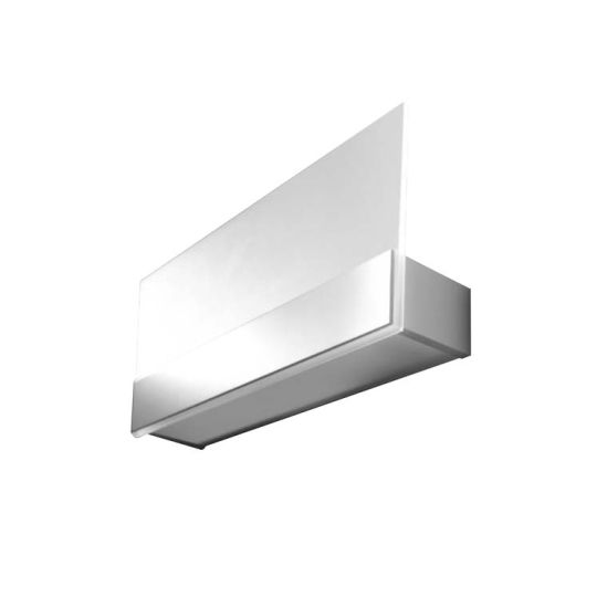 Grok 05-5093-BW-B9 Flat Steel/Zamak Matt White Wall Fixture