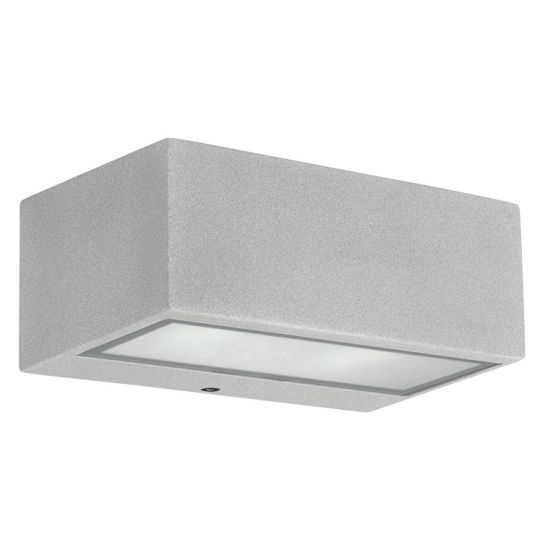 LEDS C4 Lighting - Nemisis Wall Light Grey, Injected Aluminium, Matt Glass - 05-9177-34-B8