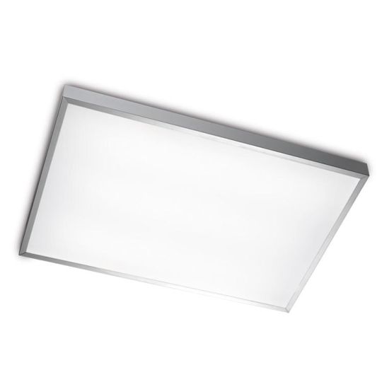 LEDS C4 15-2906-S2-M1 Toledo Satin Aluminium Polished Ceiling Light