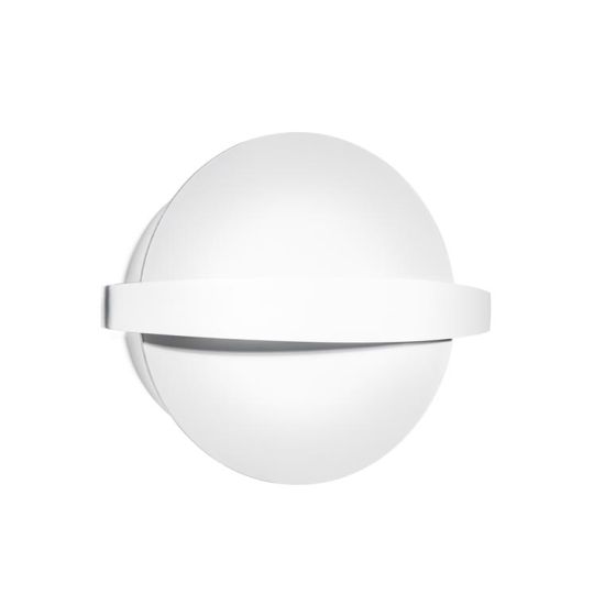 LEDS C4 15-5069-14-14 Saturn Steel/Aluminium Matt White Ceiling Light