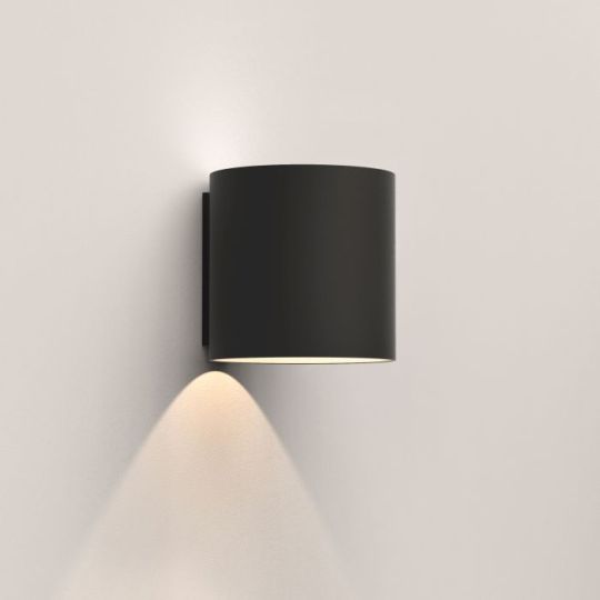 Astro Yuma 120 LED Indoor Wall Light in Textured Black