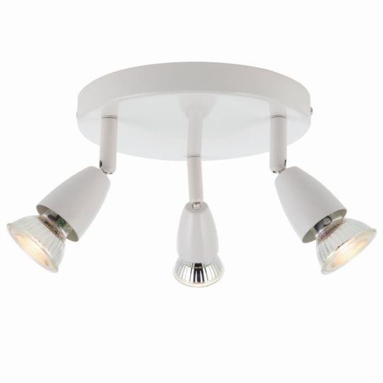 Saxby Amalfi 3Lt Round White 35W in Gloss White Paint