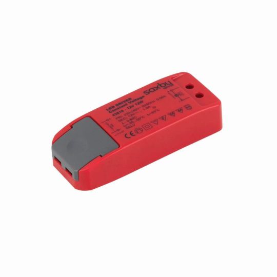 Saxby Led Driver Constant Voltage 12V 12W in Red Pc