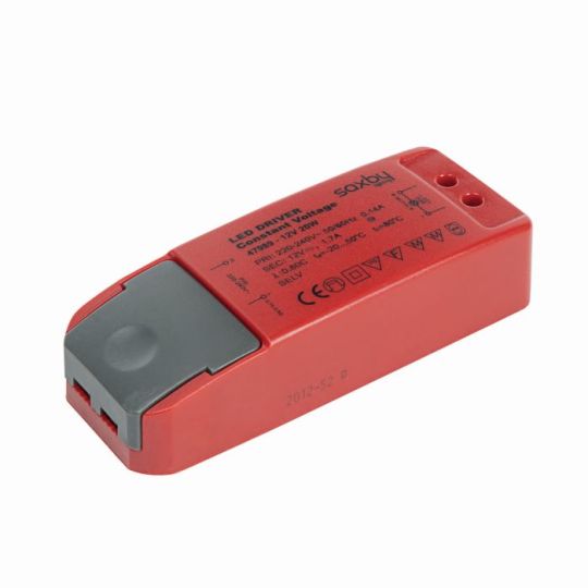 Saxby Led Driver Constant Voltage 12V 20W in Red Pc