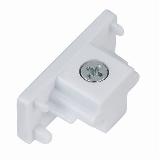 Saxby Track Dead End in White Abs Plastic