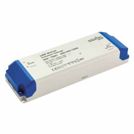 Saxby Led Driver Constant Voltage 24V 150W in Opal Pc