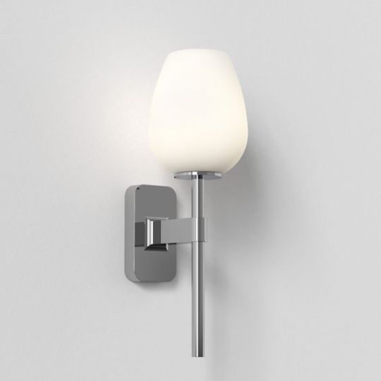 Astro Tacoma Single Bathroom Wall Light in Polished Chrome