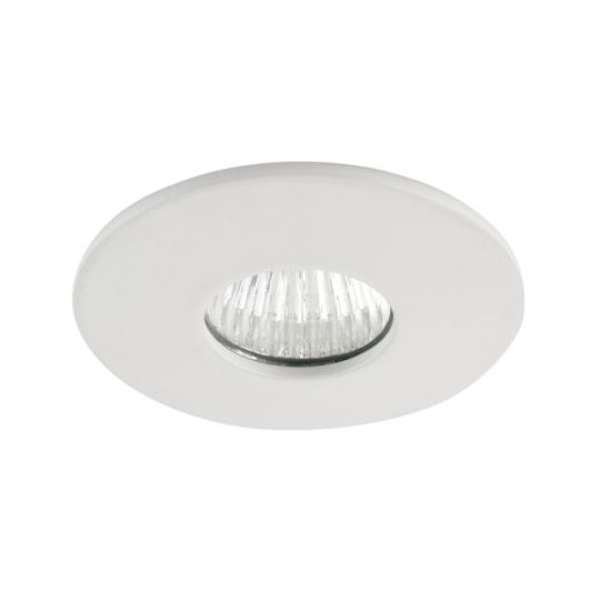 Saxby Lalo 4000K Ip44 4W in Matt White Paint & Clear Acrylic