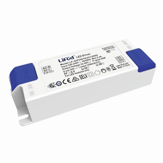 Saxby Led Driver Constant Current 48W 1200Ma in Gloss White Pc