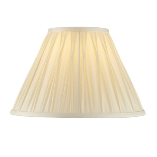 Endon Chatsworth 1lt Shade in Ivory Silk