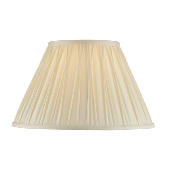 Endon Chatsworth 1lt Shade in Ivory Silk