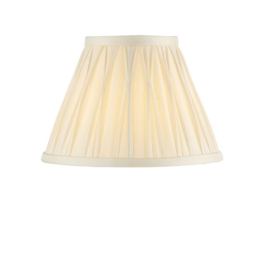 Endon Chatsworth 1lt Shade in Ivory Silk