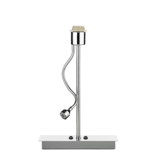 Dar Amalfi Table Lamp Polished Chrome LED Base Only