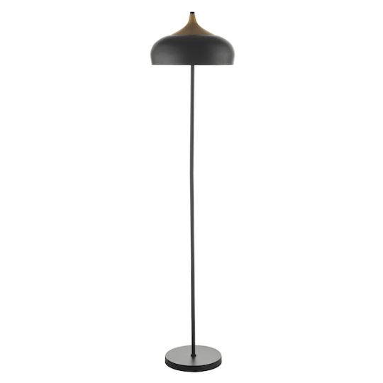 Dar Gaucho 2 Light Floor Lamp Black