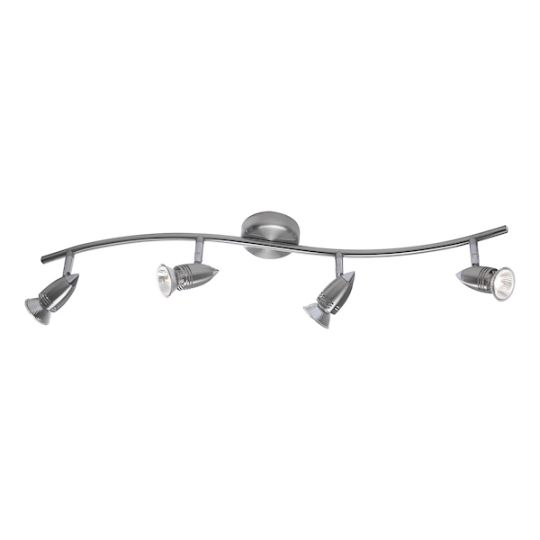 Dar Gemini 4 Light Bar Spotlight Satin Chrome (Multipack)