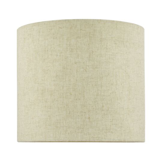 Dar Jayden Natural Cotton Drum Shade 25cm