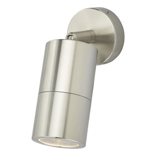 Dar Ortega Outdoor Single Spotlight Aluminium IP65