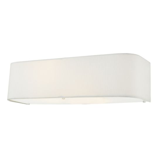 Dar Ronda 2 Light Wall Light Ivory