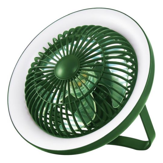 Dar Turbo Desk Fan With Lamp Green LED