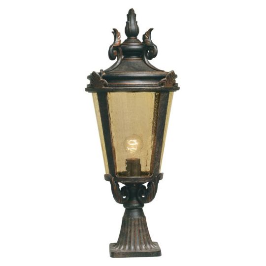 Elstead Lighting Baltimore 1 Light Large Pedestal Lantern