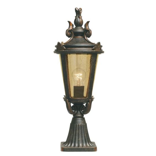 Elstead Lighting Baltimore 1 Light Medium Pedestal Lantern