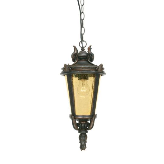 Elstead Lighting Baltimore 1 Light Medium Chain Lantern