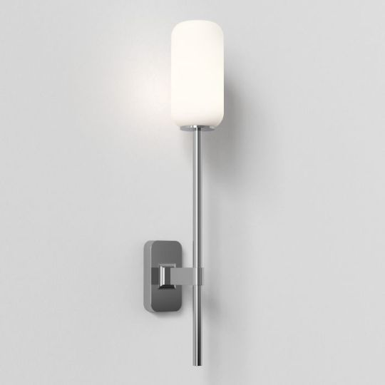 Astro Tacoma Single Grande Bathroom Wall Light in Polished Chrome