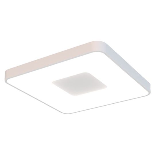 Mantra Coin Square Ceiling 100W LED With Remote Control 2700K-5000K 6000lm White 3yrs Warranty