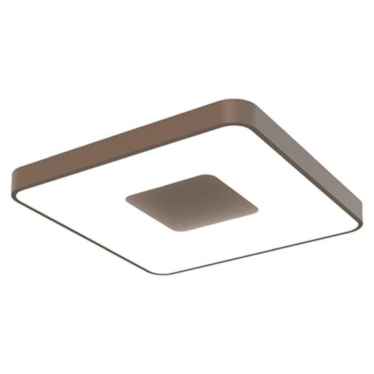 Mantra Coin Square Ceiling 100W LED With Remote Control 2700K-5000K 6000lm Gold 3yrs Warranty