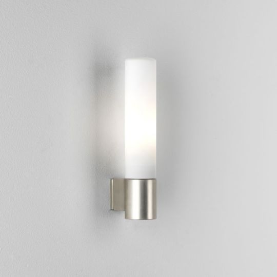 Astro Bari Bathroom Wall Light in Matt Nickel