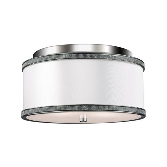 Feiss Pave 2 Light Flush Mount