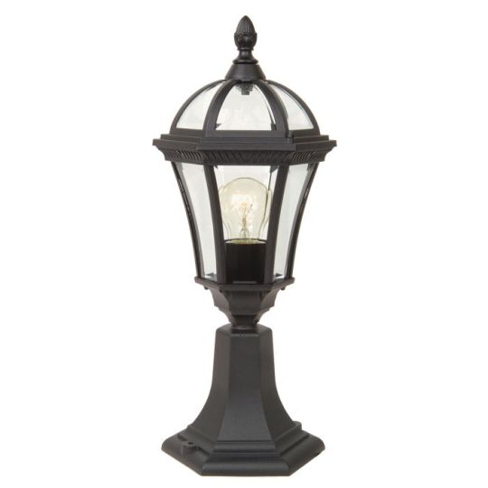 Garden Zone Ledbury 1 Light Pedestal Lantern