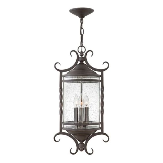 Hinkley Lighting Casa 3 Light Chain Lantern