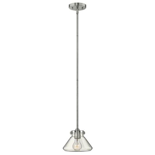 Hinkley Lighting Congress 1 Light Clear Glass Pendant - Chrome 