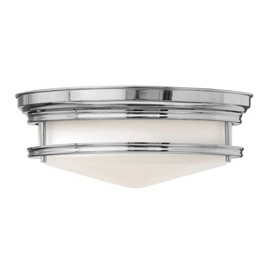 Hinkley Lighting Hadley 3 Light Flush - Chrome