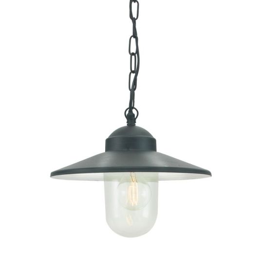 Norlys Karlstad 1 Light Chain Lantern - Black