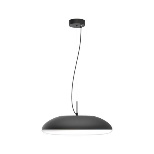 Mantra Kazz Pendant 50cm Round 6 x E27 (Max 20W LED) Black