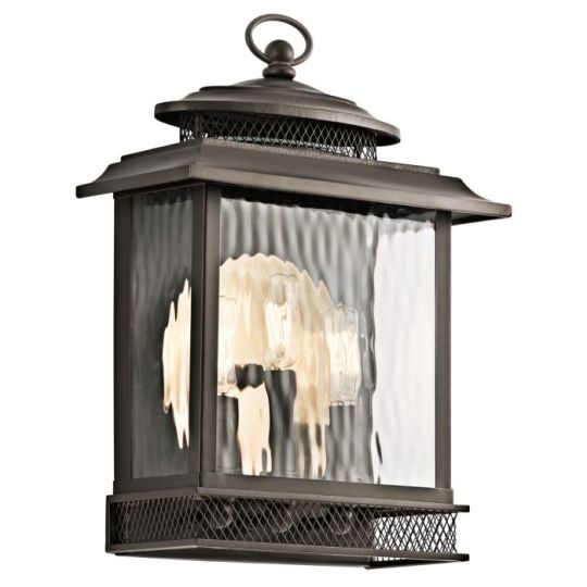 Kichler Pettiford 3 Light Wall Lantern