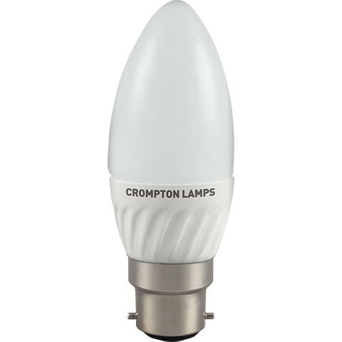 LED 4W Opal Candle Bulb -Small Bayonet 