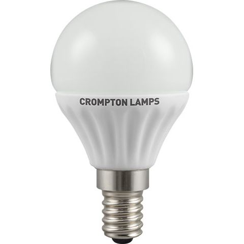 LED 4W Opal Golf Ball Bulb - Small Screw -  Warm White