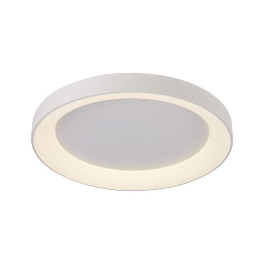 Mantra Niseko Ring Ceiling 65cm 48W LED 3000K 3900lm White 3yrs Warranty