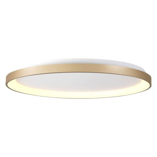 Mantra Niseko Ring Ceiling 90cm 78W LED 3000K 6200lm Gold 3yrs Warranty