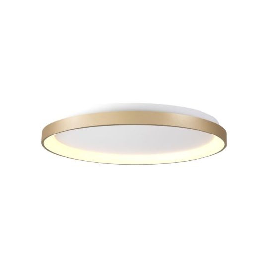 Mantra Niseko Ring Ceiling 78cm 58W LED 3000K 4700lm Gold 3yrs Warranty