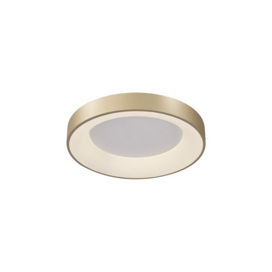 Mantra Niseko Ring Ceiling 45cm 30W LED 3000K 2250lm Gold 3yrs Warranty