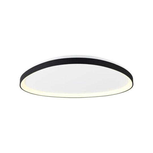 Mantra Niseko Triangular Ceiling 61cm 48W LED 3000K 2900lm Black 3yrs Warranty