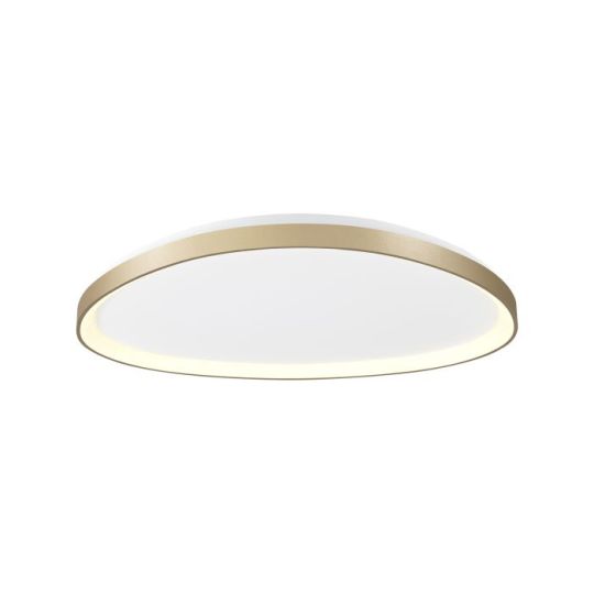 Mantra Niseko Triangular Ceiling 61cm 48W LED 3000K 2900lm Gold 3yrs Warranty