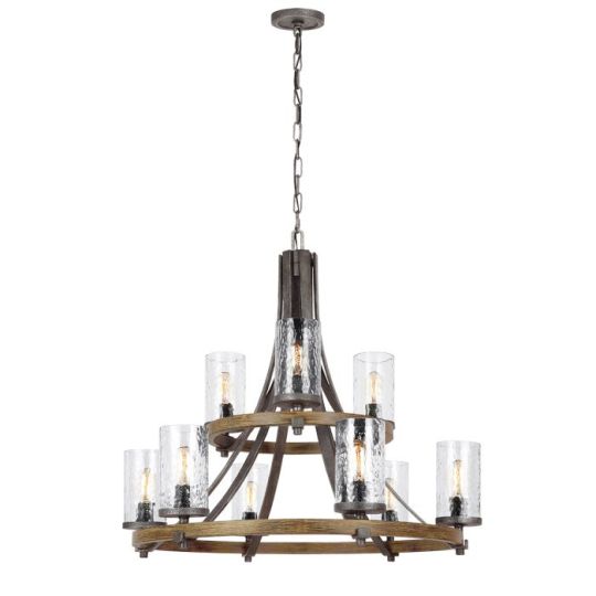 Feiss Angelo 9 Light Chandelier