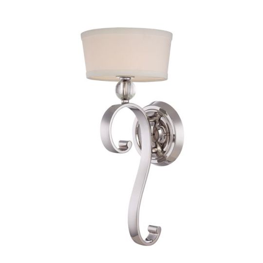 Quoizel Madison Manor 1 Light Wall Light - Imperial Silver