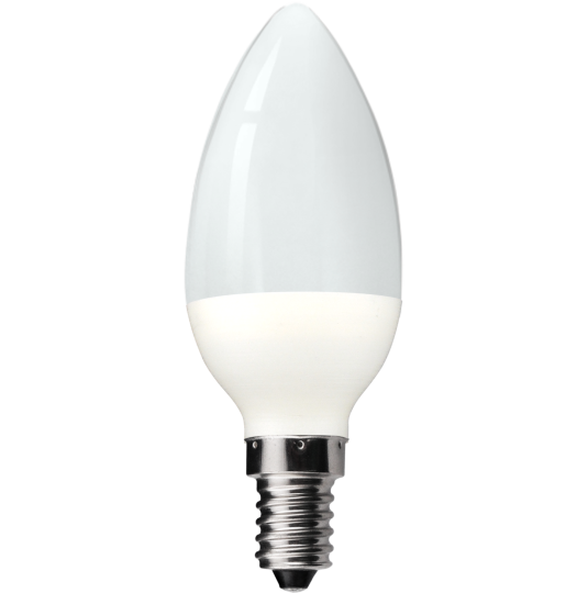 LED 4w Pearl Candle Bulb - Small Screw - Warm White 