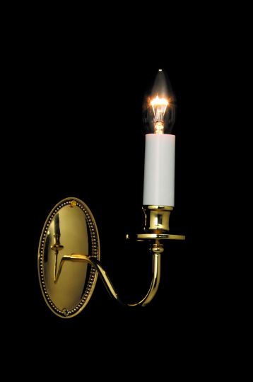 Impex Lighting - Georgian 1lt Polished Brass